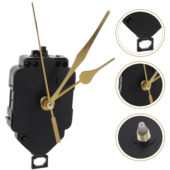 Masteelf  Wall Clock Movement Set Clocks Battery Operated Motors Retro Digital Vintage