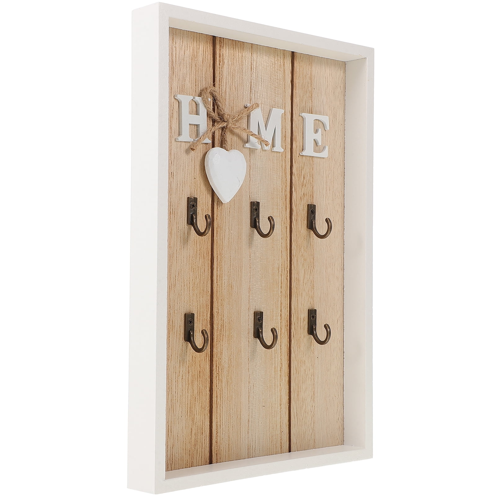 Masteelf Wall Hanging Rack Storage House Art for Living Room Man Office ...