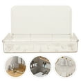 thumbnail image 1 of Masteelf  Wall Storage Organizer Adhesive Shelf Clear Shelves Transparent, 1 of 8