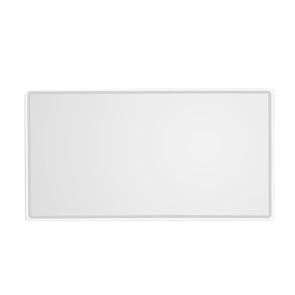 Masteelf Stainless Steel Car Mirror for Sun Visor Vanity Decorations with Foldable Design 1 Piece Silver
