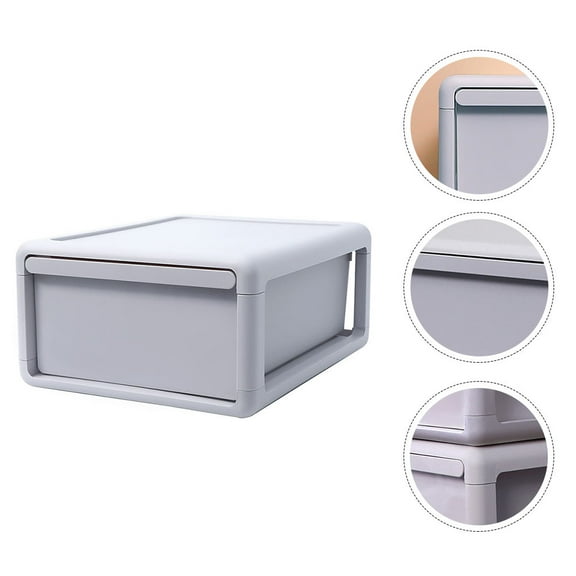 Masteelf  Wardrobe Storage Box Boxes Office Item Dust-proof