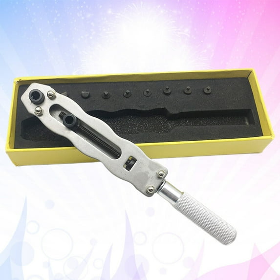 Masteelf Professional Metal Watch Repair Tool Kit, Assorted Colors, 65mm Size, and Precise for Watchmakers