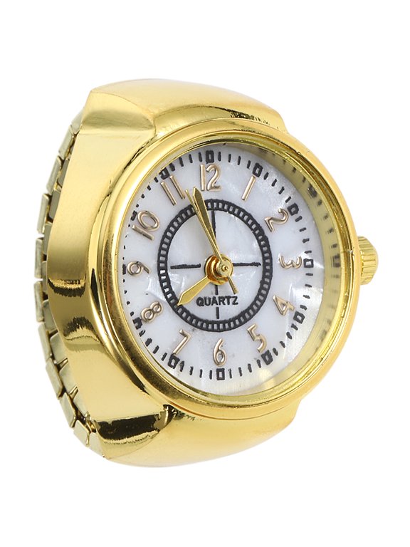 Watch Ring Finger for Women Fashionable Clear Numbers Travel