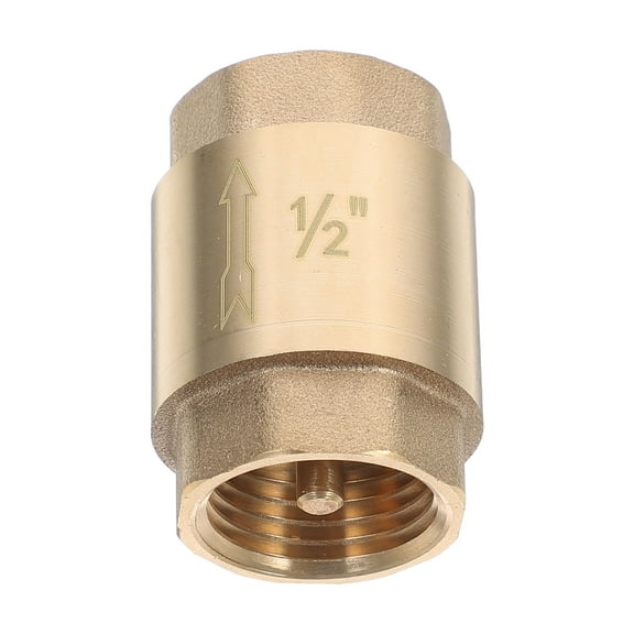 Masteelf Water Heater Backflow Preventer Non Return Valve Oil Water Gas Pump Air Check Valve For Water Oil Air Gas Golden