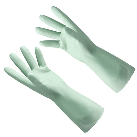 Masteelf Cleaning Gloves for Kitchen and Housework, Green Protective Mitten for Household Chores