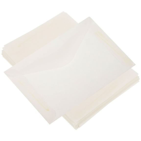 Masteelf Waterproof Rectangular Envelopes 20Pcs for Specimens Storage Oil Waxed Paper