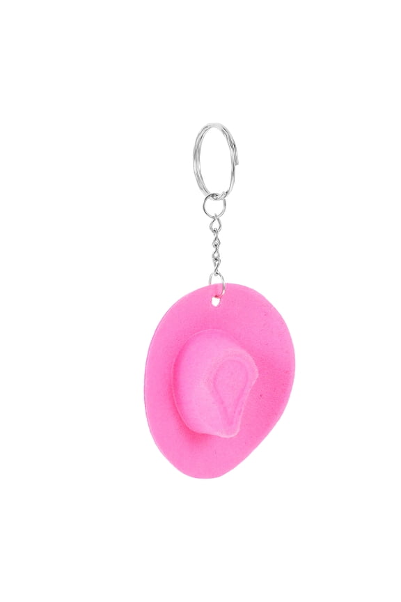 Western Cowboy Hat Keychain Cute Bag Charms Women Men Key Holder School Bag Pendant Cowboy Party Favors Western Keychain Western Party Favors