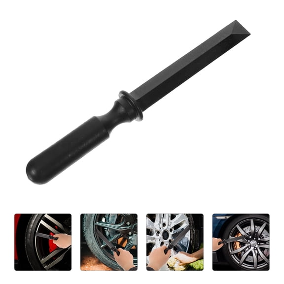 Masteelf  Wheel Weight Removal Tool Weights Balance Scraper Tire Black