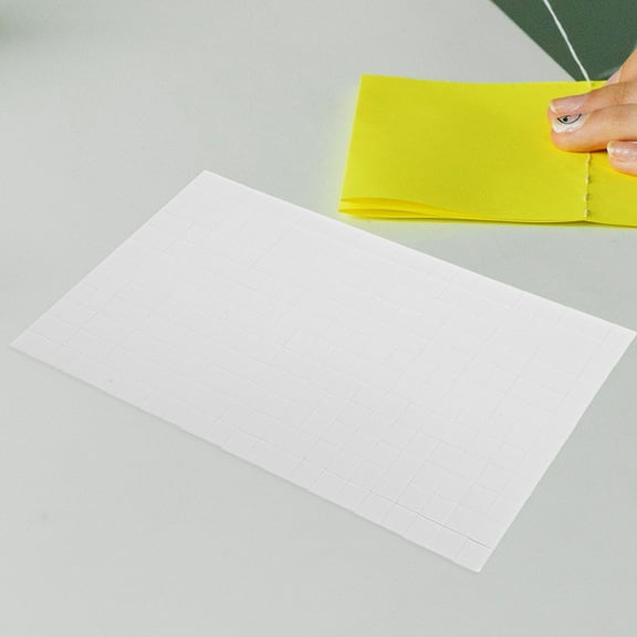 Masteelf White Double Sided Adhesive Foam Squares for DIY Crafts with Strong Stability and Durability 8 Sheets