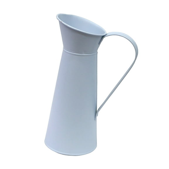 HEATSHAKING Farmhouse Pitcher Vase Iron Pitcher Simple 1Pc