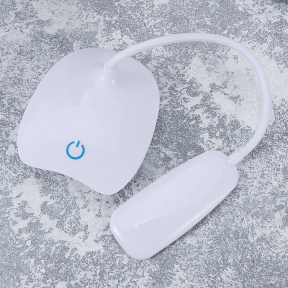 Masteelf White LED Reading Lamp with Touch Control 3 Modes Energy Saving for Indoor Use Plastic Material