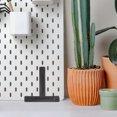 thumbnail image 1 of Masteelf White Plastic Connecting Pieces for DIY Pegboard Organization 2 Pcs Secure Support Stylish Design, 1 of 8