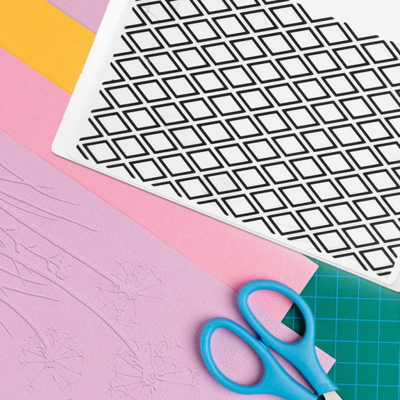 SWETRACE Sturdy White DIY Stencil Plastic for Embossing and Cutting in Handmade Craft Projects
