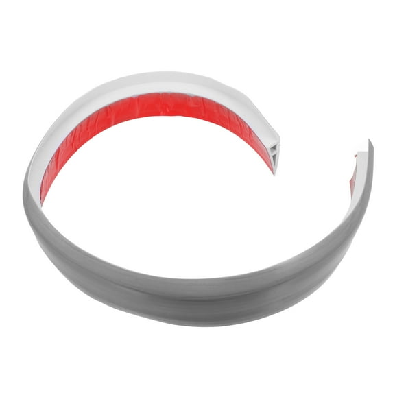 Masteelf Wide Door Threshold Strip for Home Use PVC Light Grey Floor Transition Ramp 0.75 Inch Thick