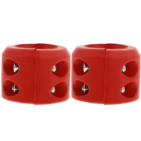 Masteelf Winch Cable Hook Stopper with Rope Protector for Car Universal Auto Accessories Plastic Red