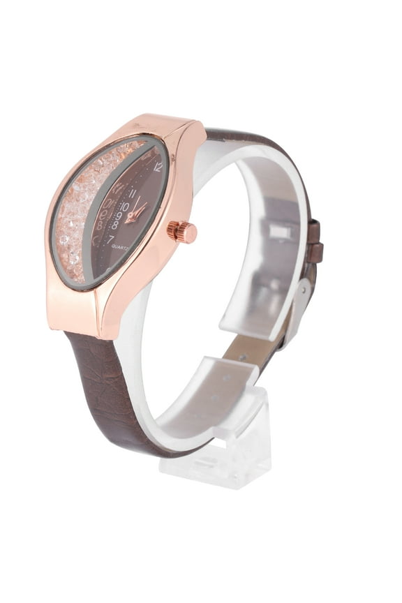 Women Watches Quartz Watches Chic Watch Miss 22*2.6*0.8cm Brown