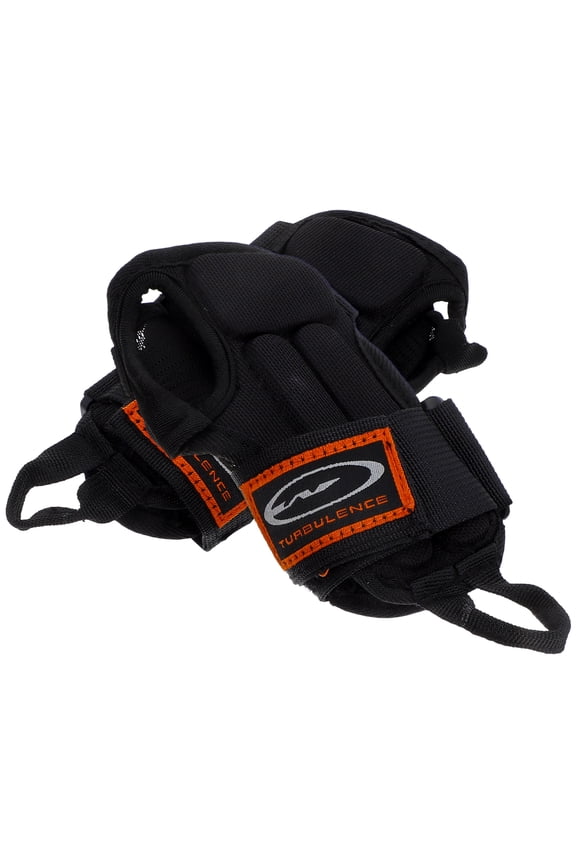 OFFIGAM Black Ski Gloves for Women and Kids with Wrist Guard, Warm Winter Snow Gloves for Outdoor Sports