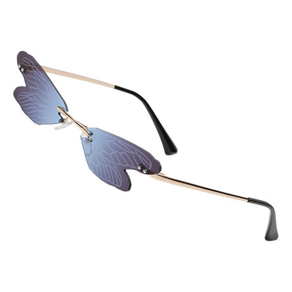 Masteelf  Women's Dragonfly Sunglasses One Size Fits Most Creative