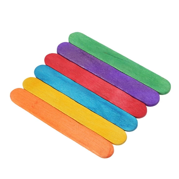 Masteelf Wooden Craft Sticks for Kids Playing Made of Premium Wood Smooth and No Burr 6 5x1x2cm