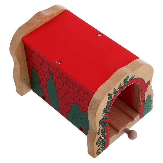 Model Cave Train Masteelf Wooden Train Tunnel Train Cave Tunnel Model Train Track ...