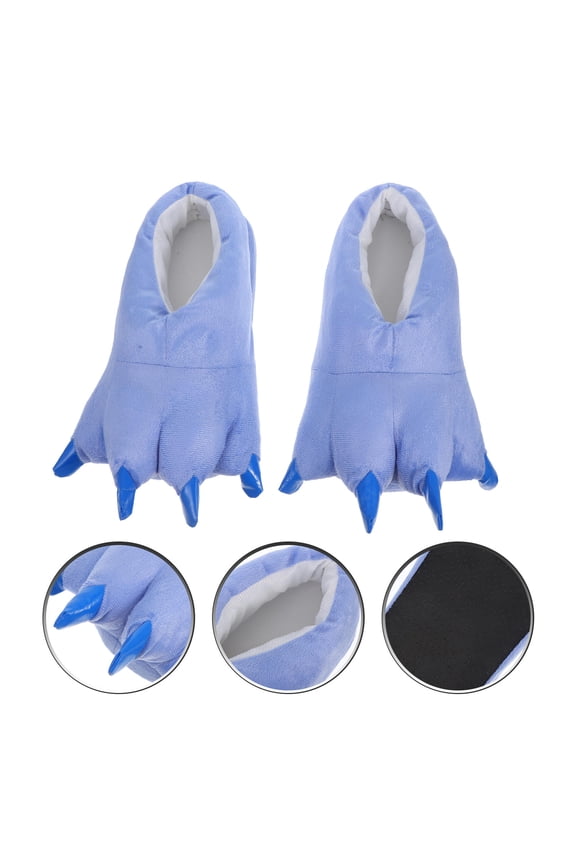 Worgeous Kids Claw Slippers Flannel Comfortable House Shoes