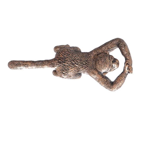 Masteelf Yard Monkey Statue Ornament Resin Monkey Figurine Resin Yard Pendant Garden Ornament