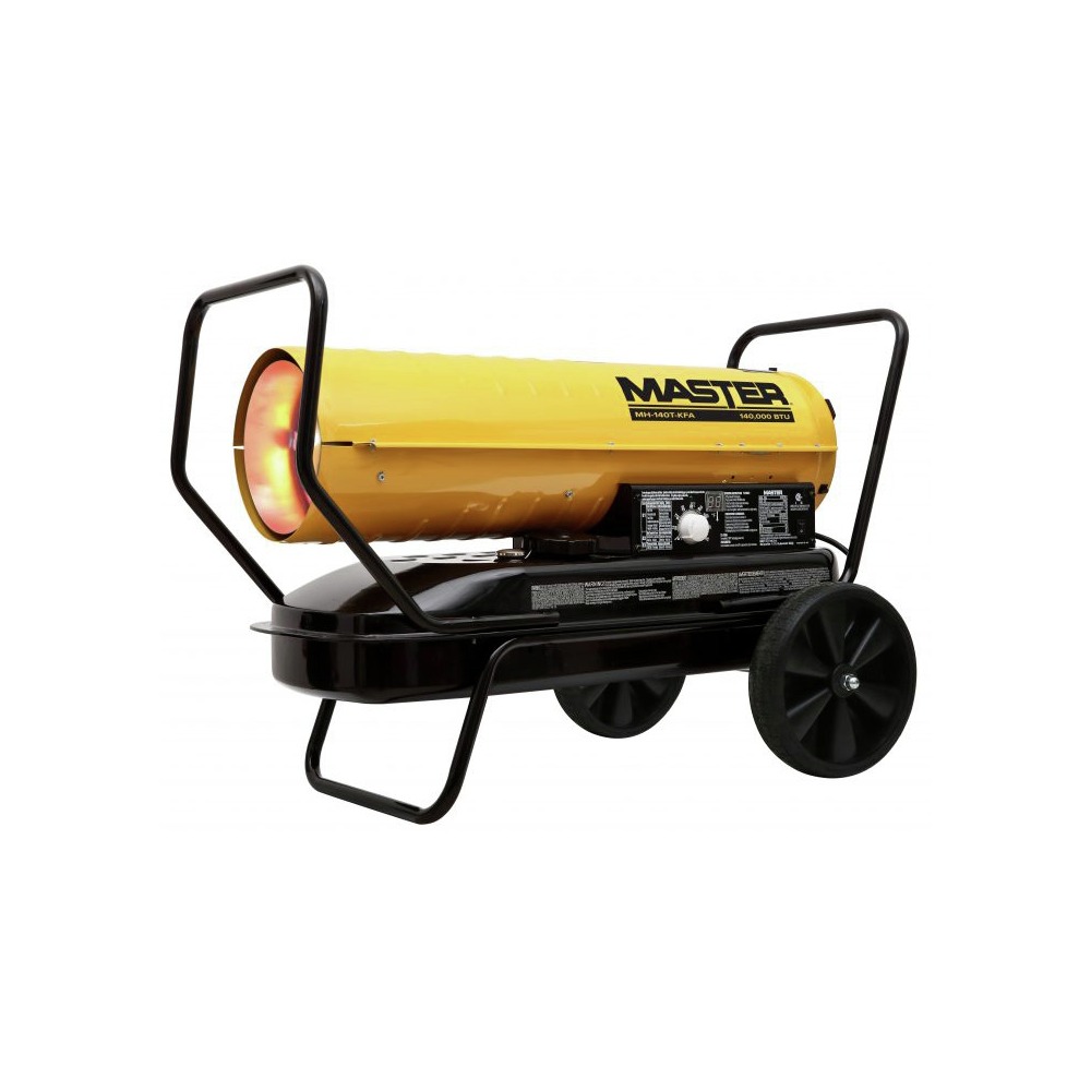 Master 140TMHDKFA 140000 BTU Kerosene/Diesel Portable Gas Forced Air