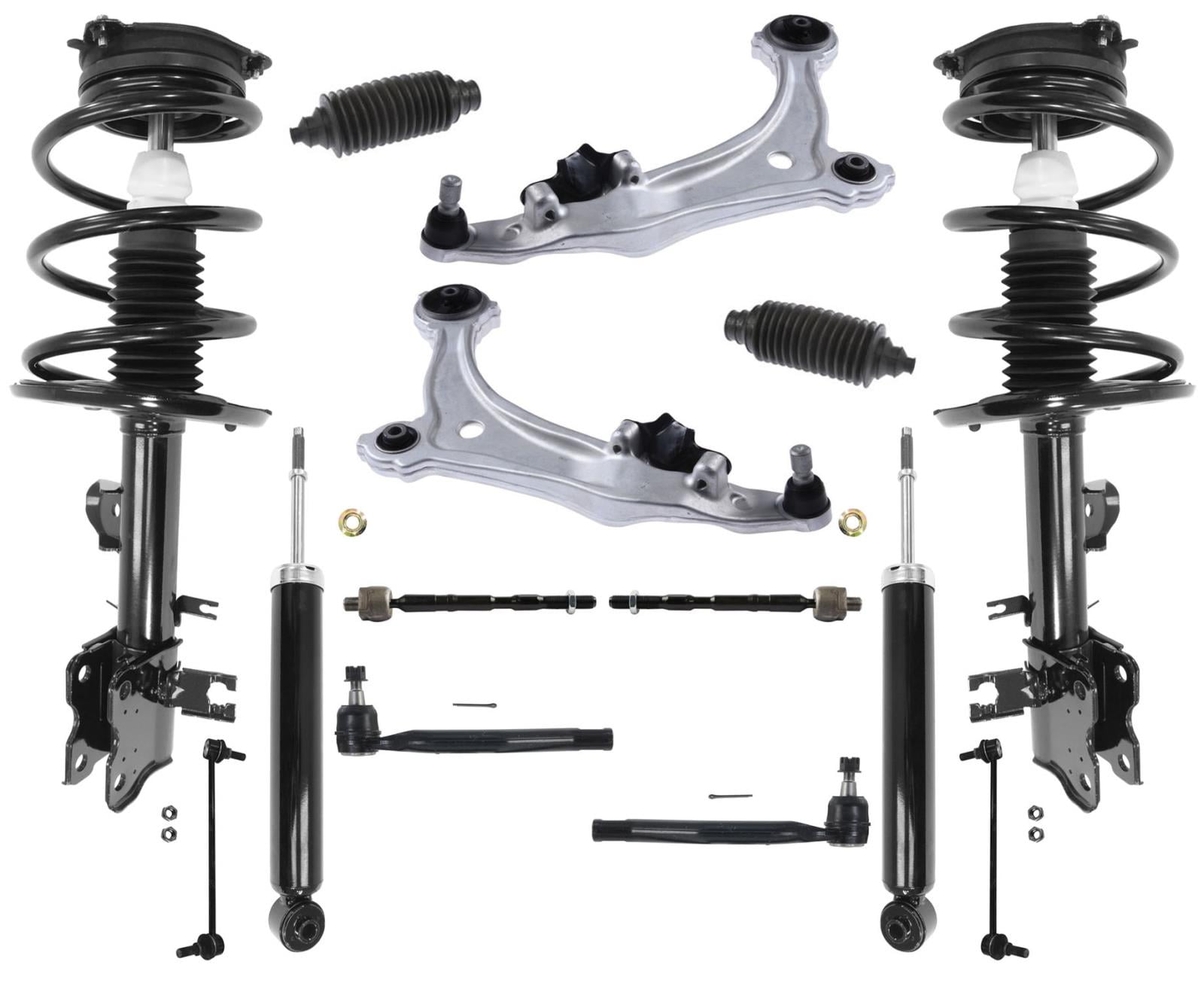 Master 14pc Chassis Kit Lower Control Arms Tie Rods Links For Nissan