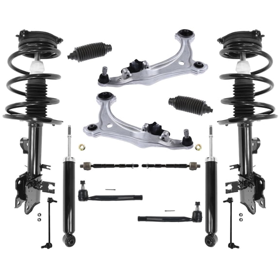 Master 14pc Chassis Kit Lower Control Arms Tie Rods Links For Nissan Quest 11-17