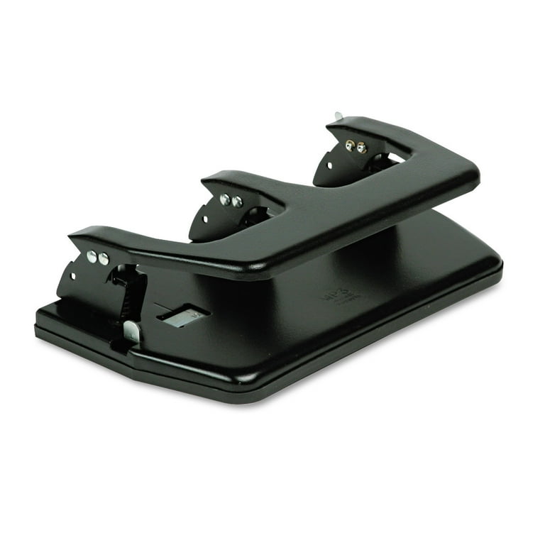 20-Sheet Heavy-Duty Three-Hole Punch, Oversized Handle, 9/32 20-Sheet Heavy-Duty Three-Hole Punch, Oversized Handle, 9/32
