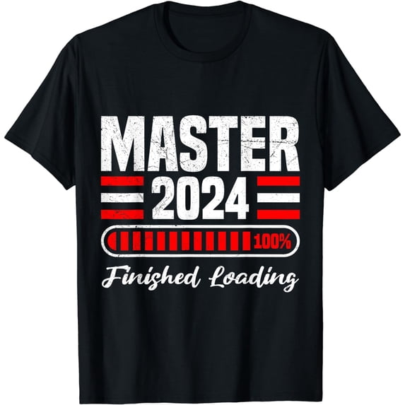 Master 2024 Finished Loading Master's Thesis Master's Degr T-Shirt