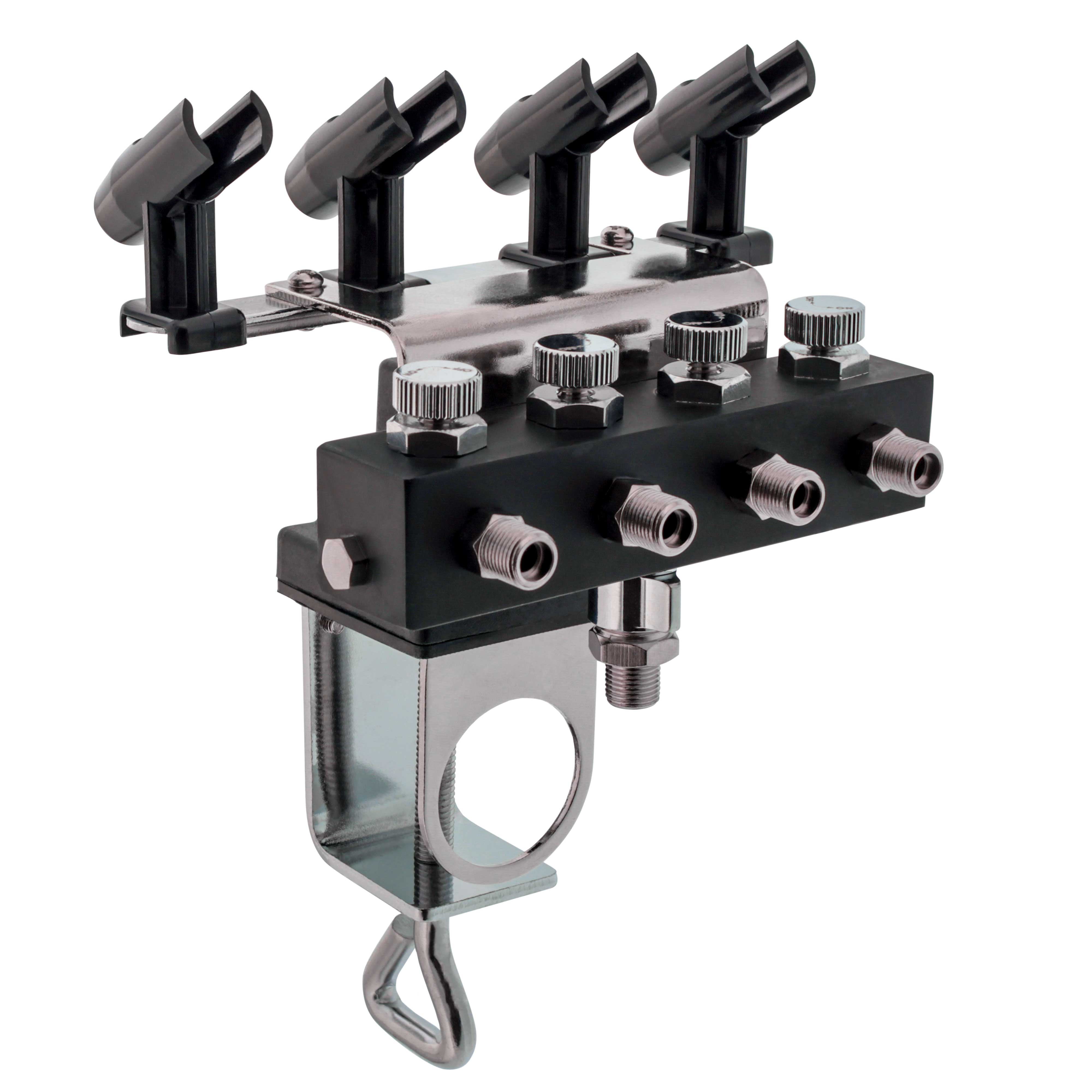 Pointzero Four Station Airbrush Tabletop Stand Holder