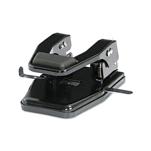 40-Sheet Three-Hole Punch with Padded Handle, 9/32 40-Sheet Three-Hole Punch with Padded Handle, 9/32