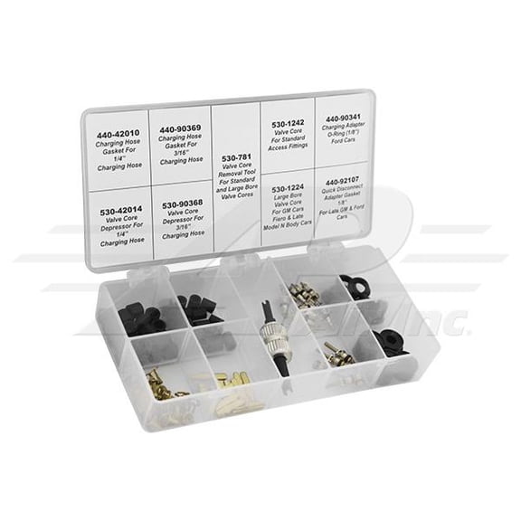 Master A/C Charging Adapter Repair Kit For R12 Charge Fittings, Automotive