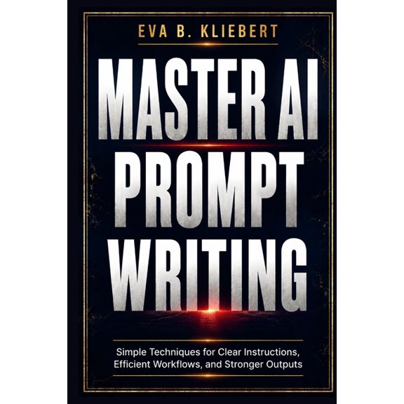 Master AI Prompt Writing: Simple Techniques for Clear Instructions, Efficient Workflows, and Stronger Outputs, (Paperback)