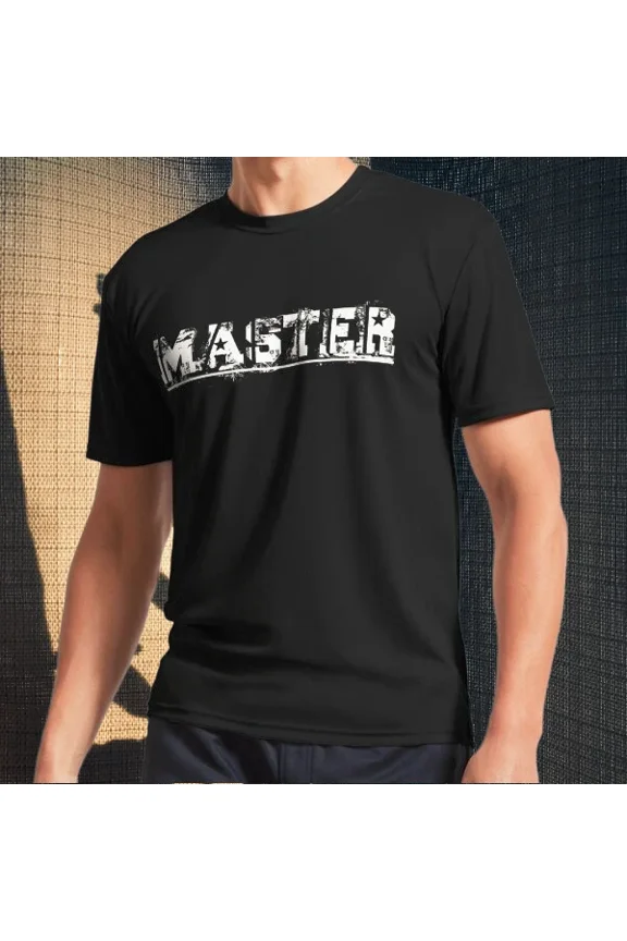 Master Active T-Shirt Logo Men's T-Shirt Funny Size S to 5XL