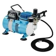 Master Airbrush Model TC-320 Cool Runner II Air Compressor Superior performance single-piston compressor that runs cool