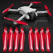 Master Airscrew DJI Mini 3 Pro & Mini 4 Pro - Red, 4 propellers in Set Drone Propellers