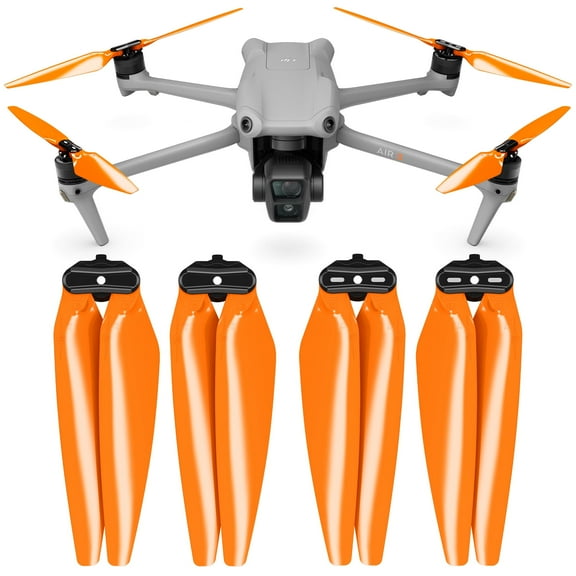 Master Airscrew Stealth Propellers for DJI Air 3 & Air 3S - Orange, 4 pcs