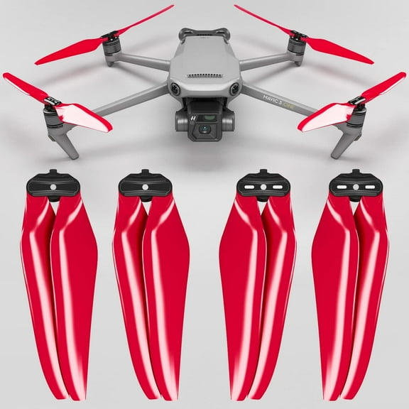 Master Airscrew Stealth Propellers for DJI Mavic 3 - Red, 4 pcs