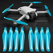 Master Airscrew Stealth Propellers for DJI Mini 3 Pro & Mini 4 Pro - Blue, 4 propellers in Set