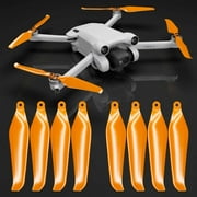 Master Airscrew Stealth Propellers for DJI Mini 3 Pro & Mini 4 Pro - Orange, 4 propellers in Set