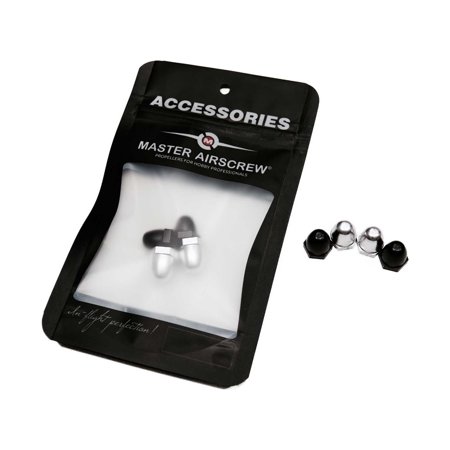 Master Airscrew/windsor Propeller Nut Cap M6 Set 2CW, 2CCW, MASM6NUTCAP