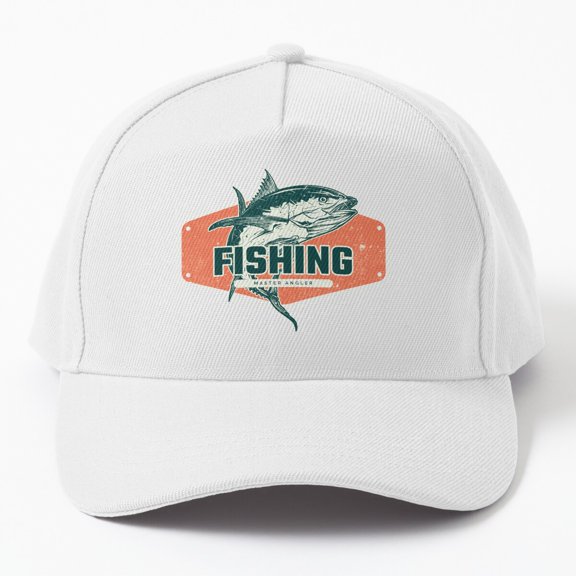 Master Angler Bisbee Baseball Hat, Cabo Fishing Tournament Graphic Design, Classic Outdoor Cap