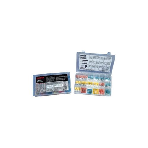 Master Appliance 10600 Proseal Crimp & Heat-Seal Connector Assortment Kit, 10-22 AWG, 20 Connector Types, 115 Pieces