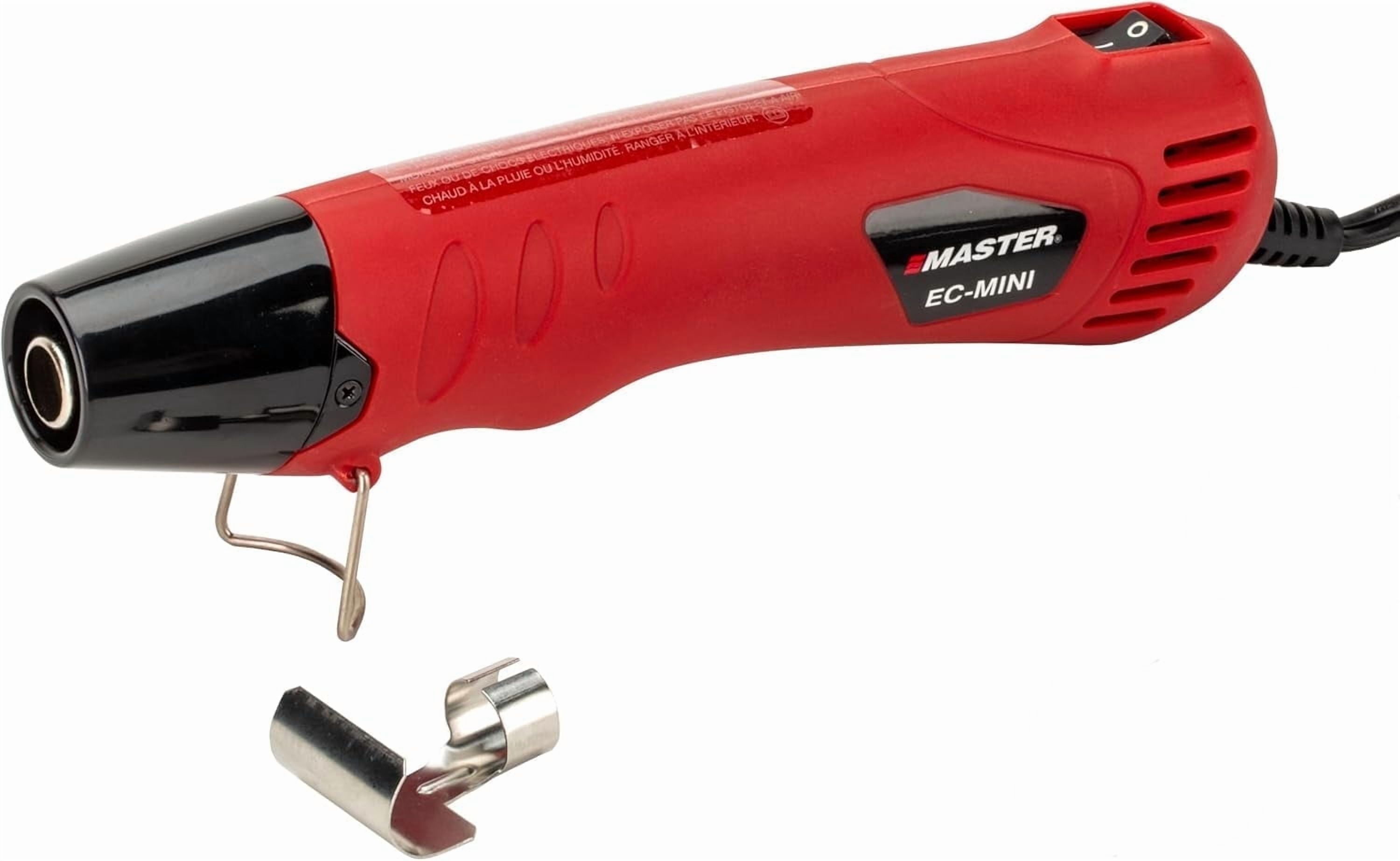 Master Appliance EC-MINI Portable Heat Gun Hot Air Gun with Heat Shrink Reflector, 350W, White
