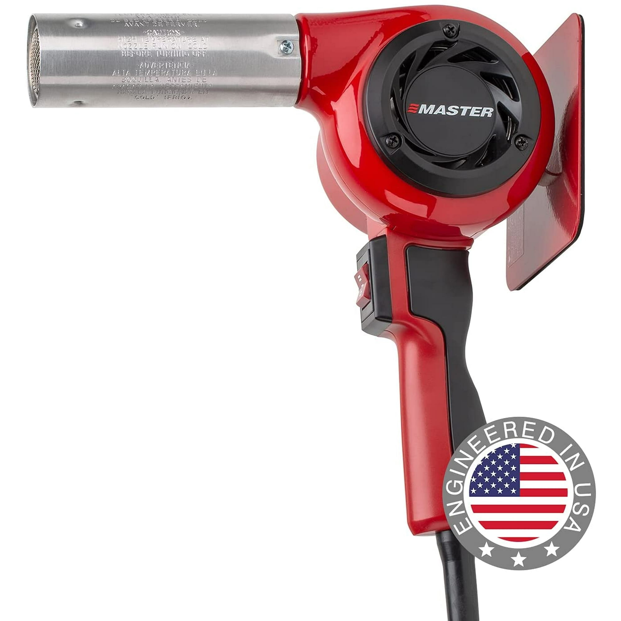 Master Appliance HG-502D Industrial Heat Gun, Quick Change Plug-In Heating Element, 1200 F, 220V, 1980W, 9 Amps, Assembled In USA HG-502D, 220V