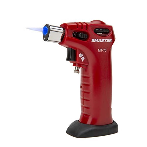 Master Appliance MT-70 Butane Torch - Torch Lighter, Self-Igniting Butane Torch Lighter, Flame Temp up to 2500F, Adjustable Flame, Butane Refill