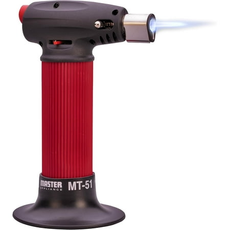 Master Appliance MT-51 Mini Butane Torch, Refillable Lighter with Adjustable Flame
