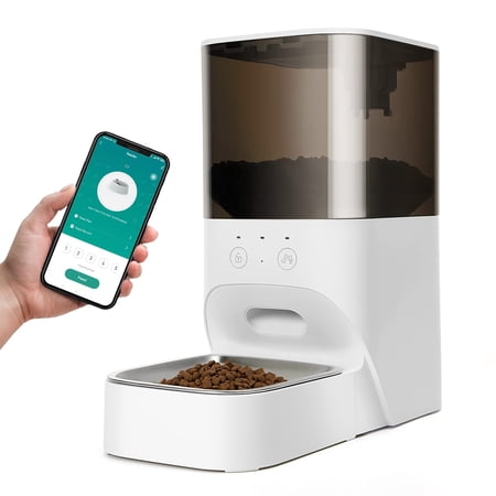 Master Automatic Pet Feeder Smart Cat Dog Food Dispenser With APP Remote Control - 8.78x7.02x9.05